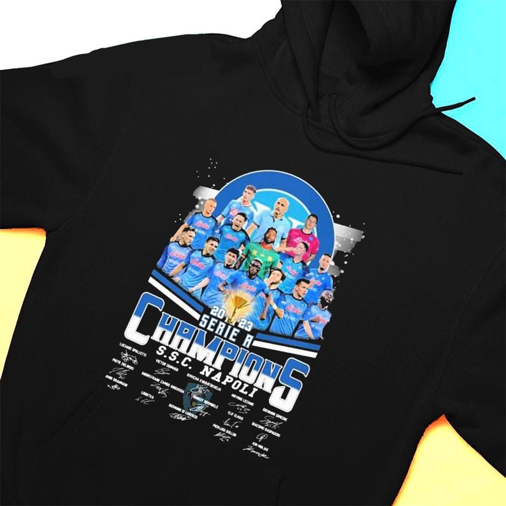 Ssc Napoli 2023 Serie A Champions 1986 87 1989 90 2022 23 T-shirt