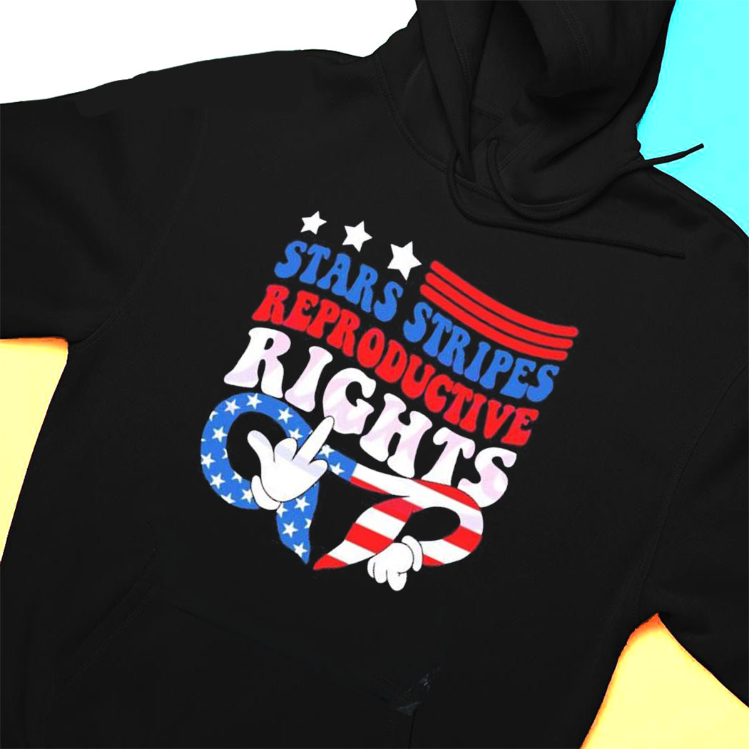Stars Stripes And Reproductive Rights 4th Of July Equality T-shirt