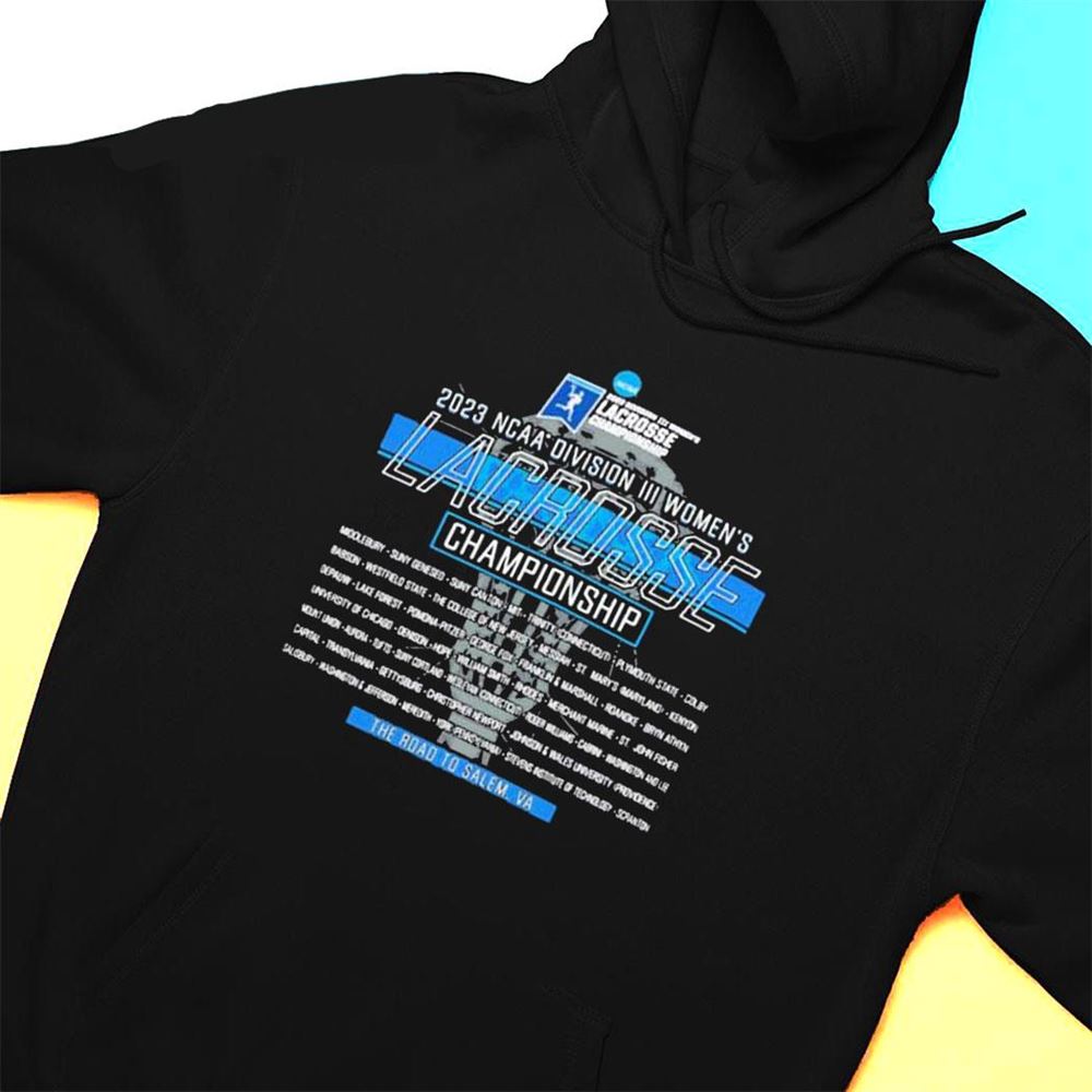 Third Rounds 2023 Ncaa Division Iii Womens Lacrosse Championship T-shirt