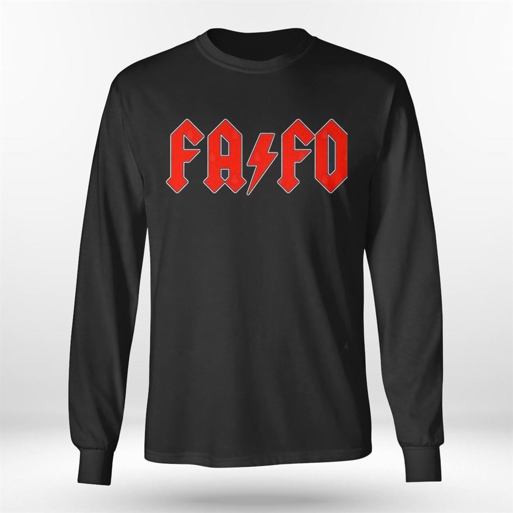 Fafo Fuck Around And Find Out Ac Dc T-shirt Fafo Fuck Around And Find Out Ac Dc T-shirt