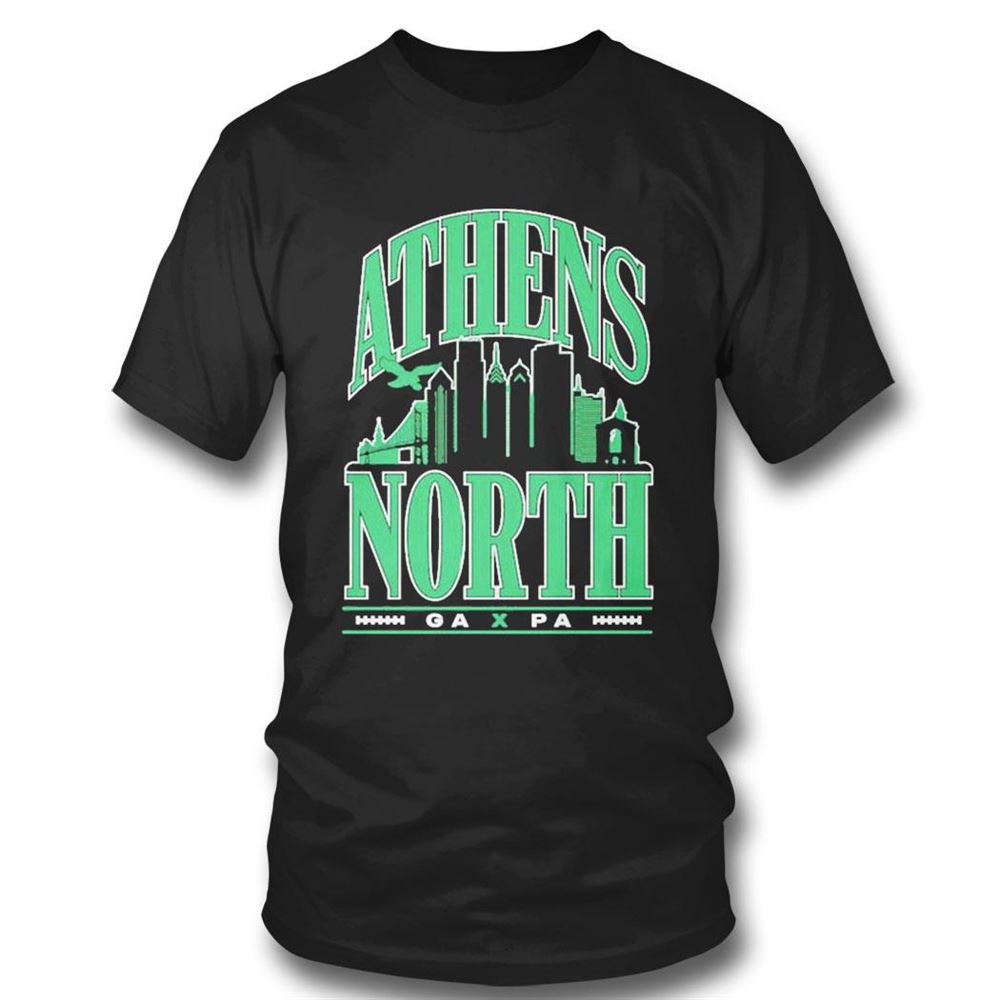 Athens North Georgia Bulldogs X Philadelphia Eagles Shirt