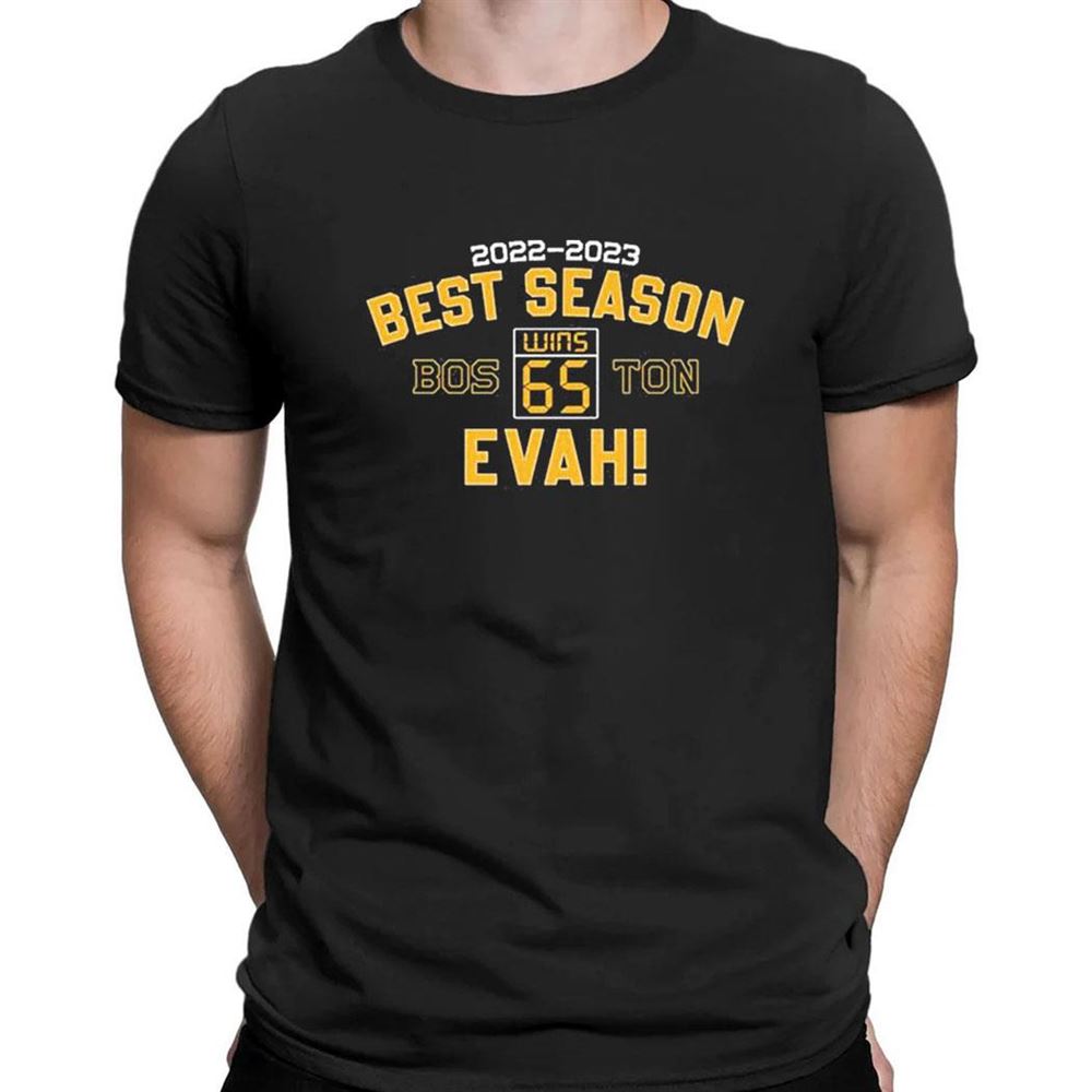 Boston Bruins 2022 2023 Best Season 65 Wins Evah T-shirt