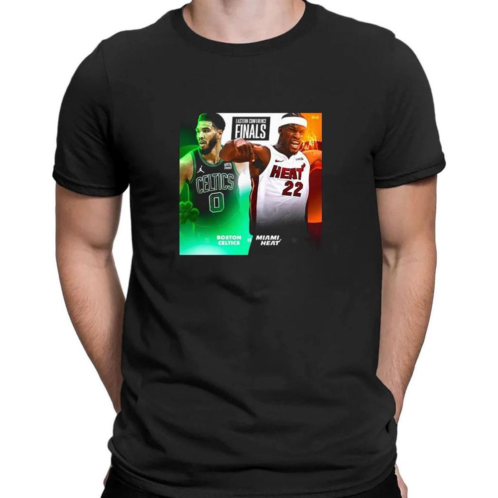 Boston Celtics Vs Miami Heat 2023 Eastern Conference Finals T-shirt