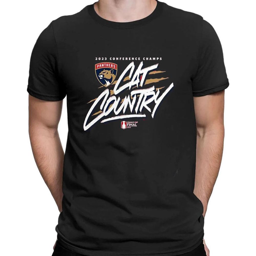 Cat Country Florida Panthers Eastern Conference Champions 2023 T-shirt