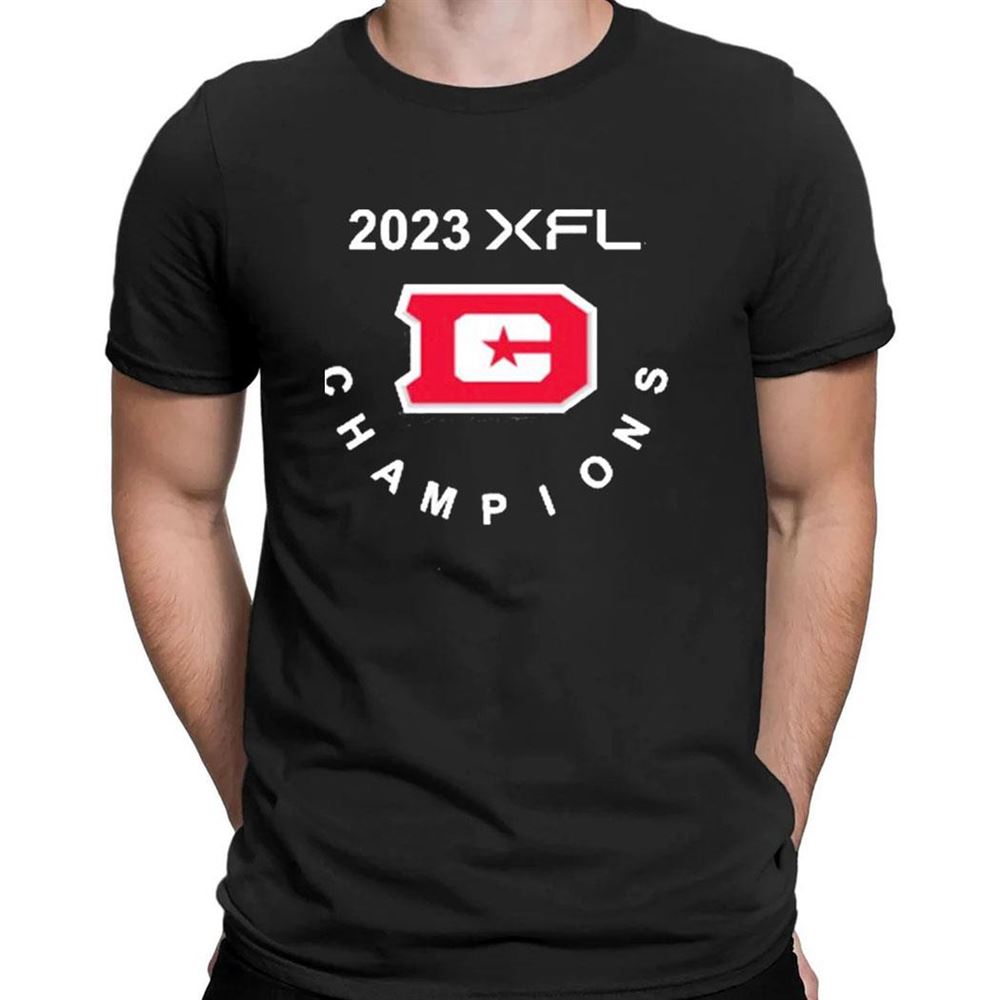 Dc Defender Xfl Champions 2023 T-shirt Dc Defender Xfl Champions 2023 T-shirt