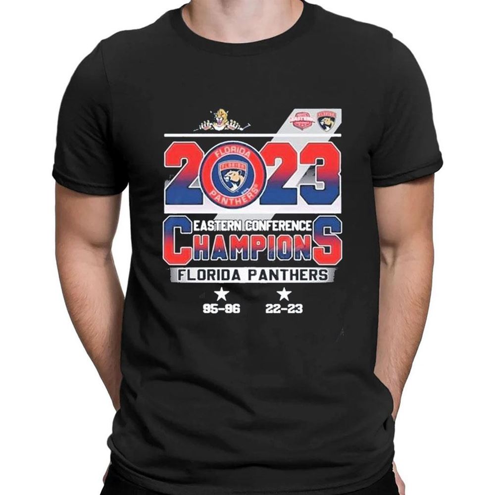 Eastern Conference Champions 2023 Florida Panthers 95 96 22 23 T-shirt
