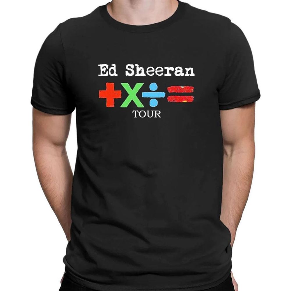 Ed Sheeran Mathematics Tour 2023 T-shirt