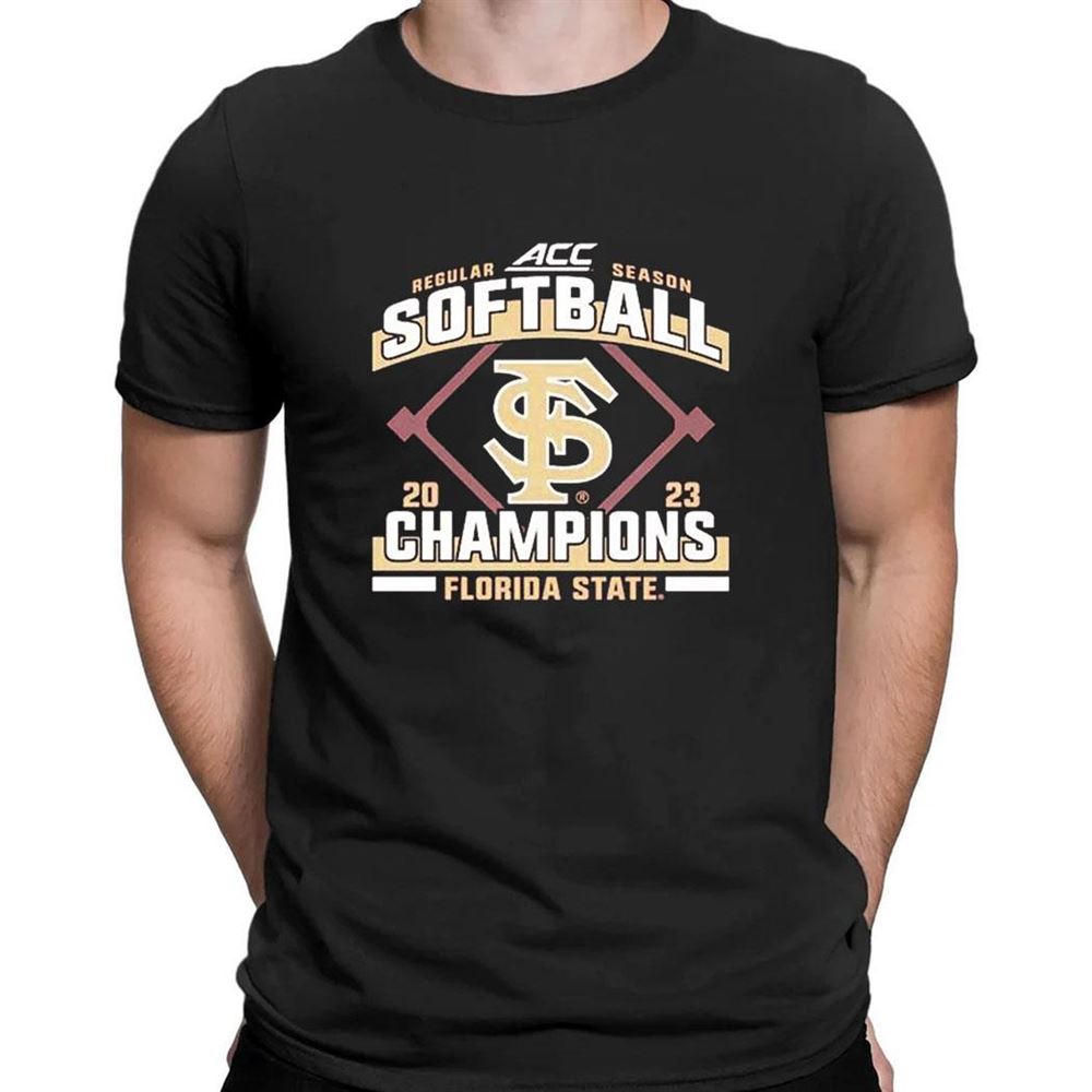 Florida State Seminoles 2023 Acc Softball Regular Season Champions T-shirt