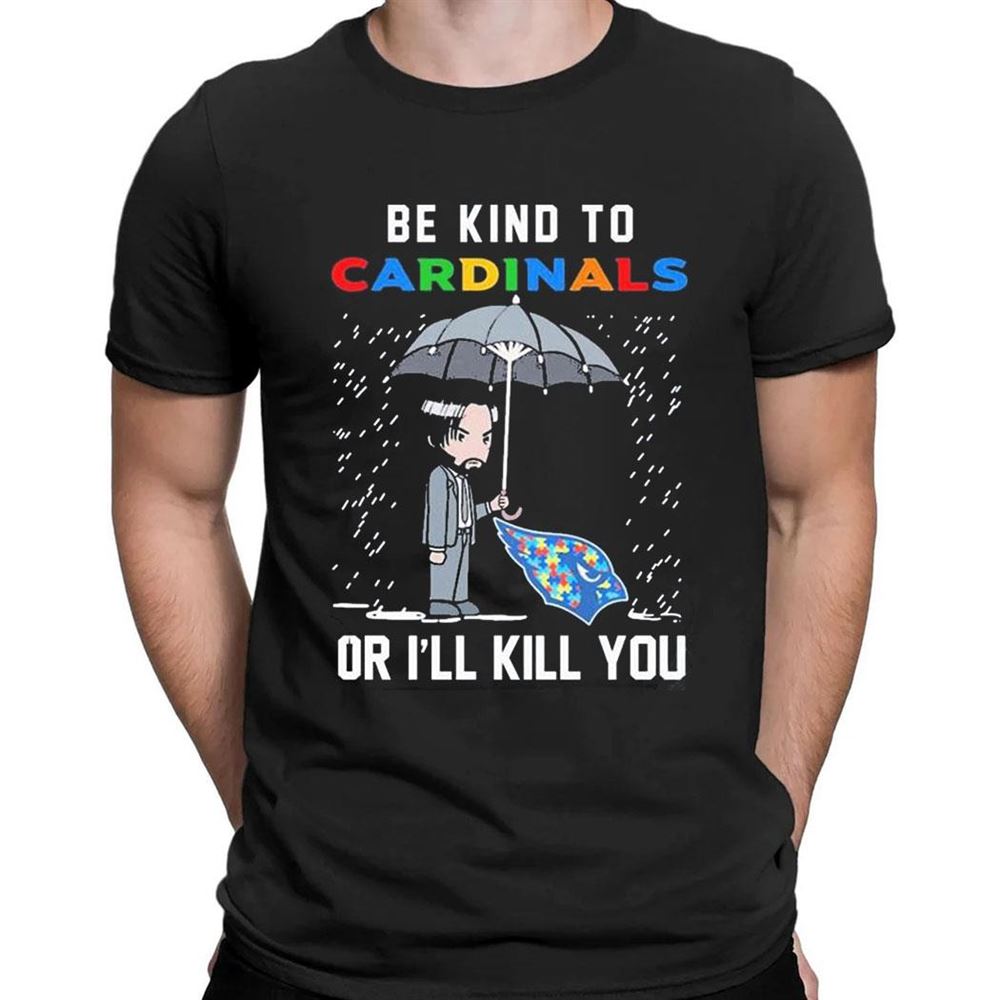 John Wick Be Kind Autism Atlanta Falcons Or Ill Kill You T-shirt