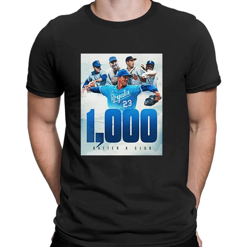 Kansas City Royals 1000 Batter K Club T-shirt Kansas City Royals 1000 Batter K Club T-shirt