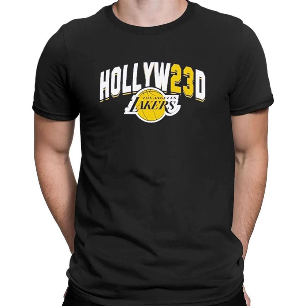 Lebron James 2023 Hollyw23d Los Angeles Lakers T-shirt