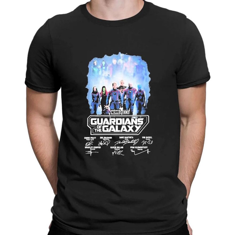 Marvel Studios Guardians Of The Galaxy Volume 3 Signatures T-shirt
