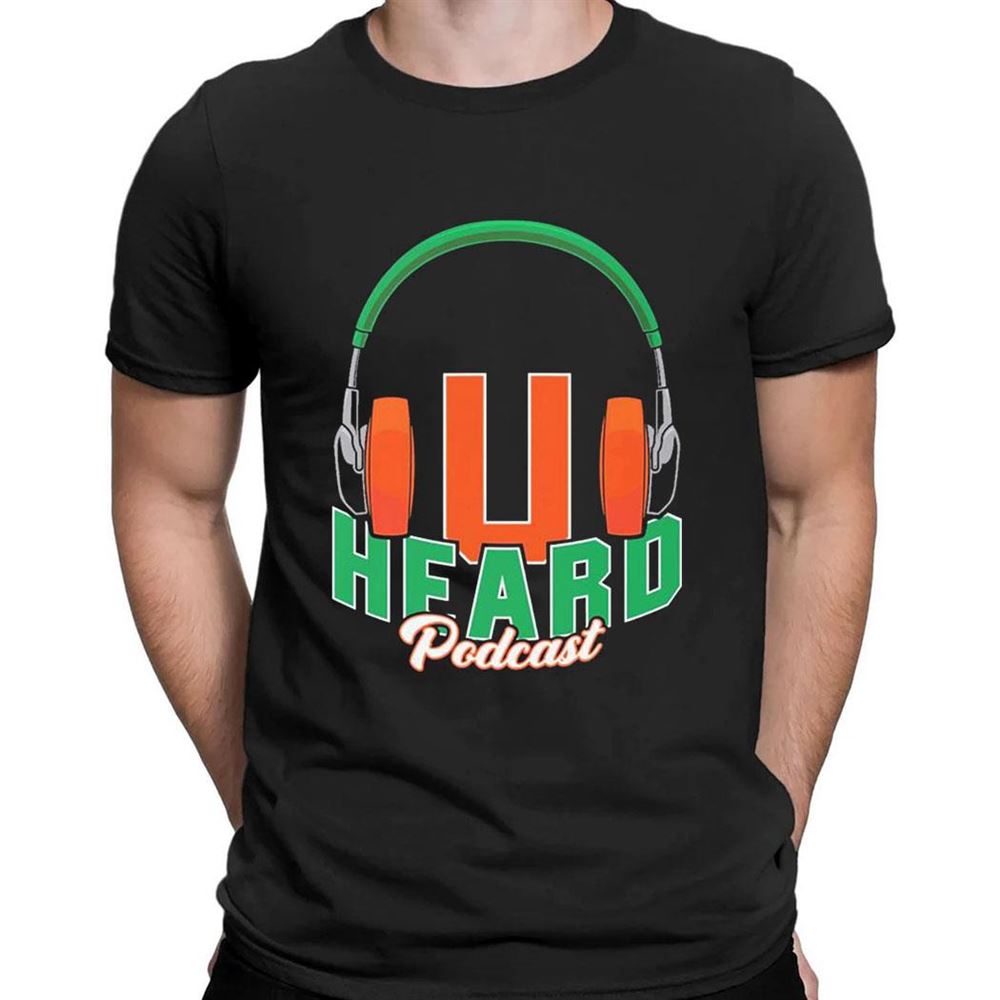 Miami U Heard Podcast T-shirt