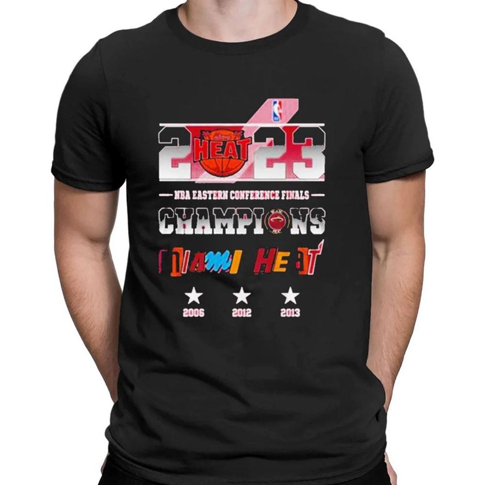 Nba 2023 Eastern Conference Finals Champions Miami Heat T-shirt