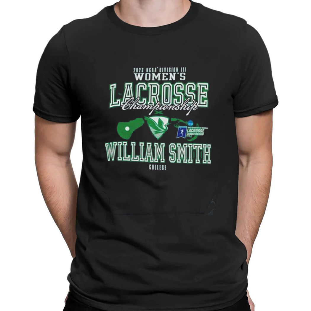 Ncaa Division Iii Womens Lacrosse Championship William Smith College 2023 T-shirt