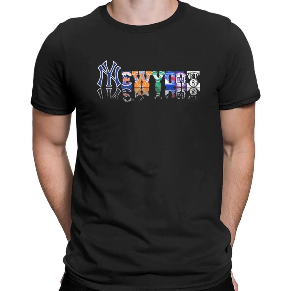 New York City Sport Teams Logo T-shirt