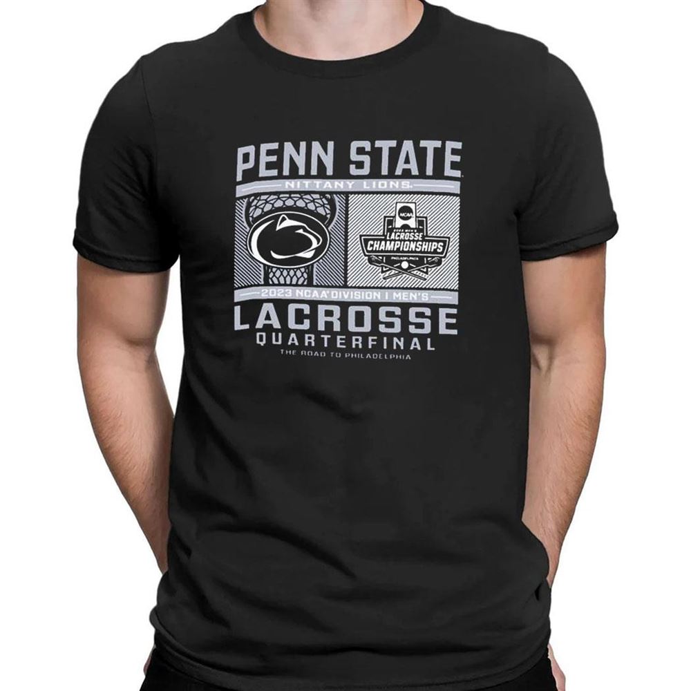 Penn State Nittany Lions 2023 Division I Mens Lacrosse Quarterfinal T-shirt