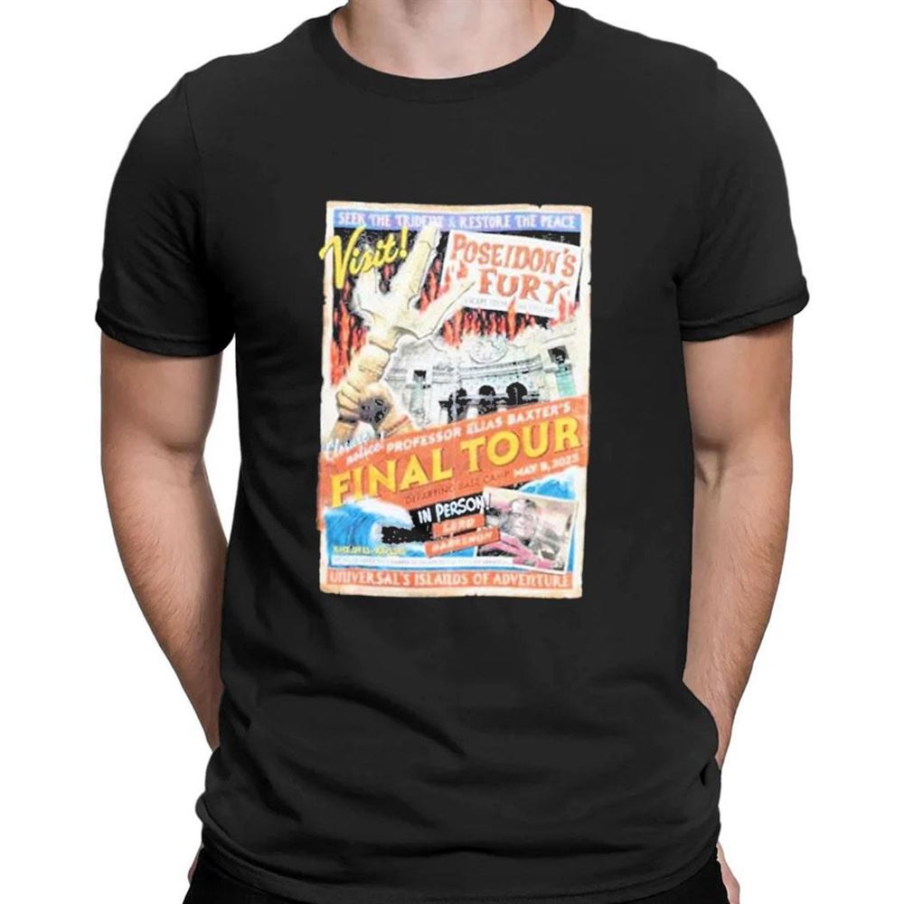 Poseidons Fury Final Tour Shirt