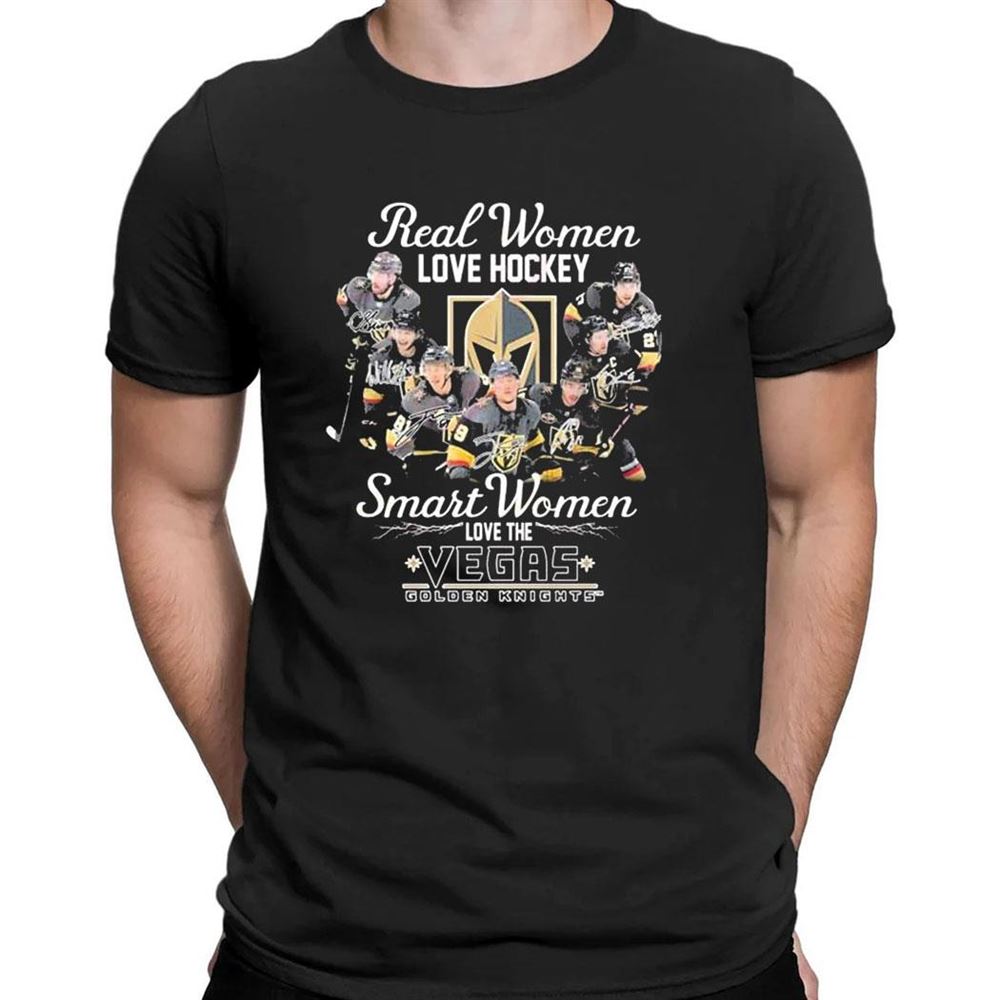 Real Women Love Hockey Smart Women Love The Vegas Golden Knights 2023 Stanley Cup Playoff T-shirt