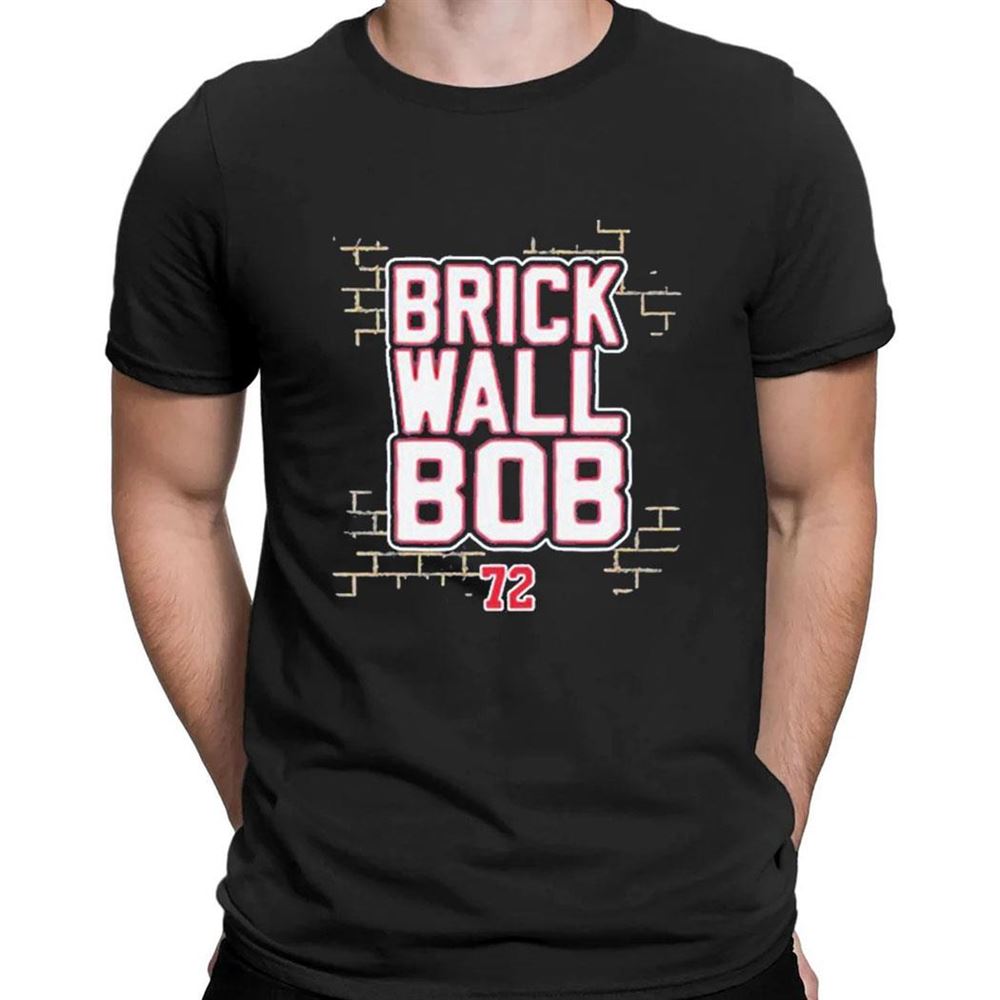 Sergei Bobrovsky Brick Wall Bob T-shirt