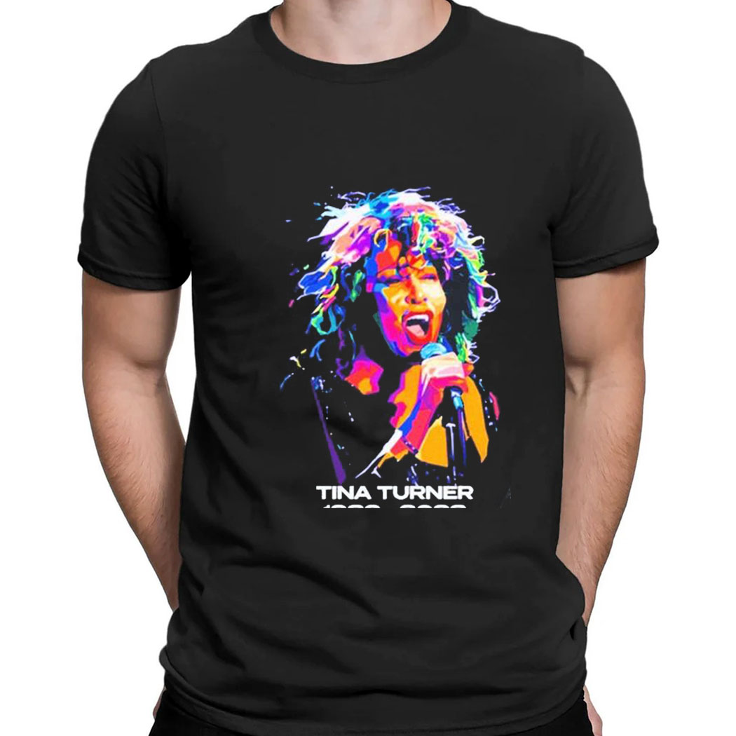 Tina Turner 1939–2023 Memorial T-shirt Tina Turner 1939–2023 Memorial T-shirt