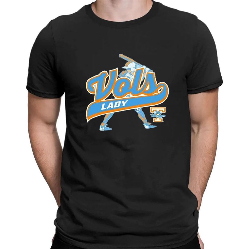 University Of Tennessee Lady Vol Player Script T-shirt