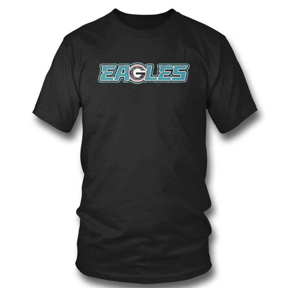 Eageoles Georgia Bulldogs And Philadelphia Eagles T-shirt