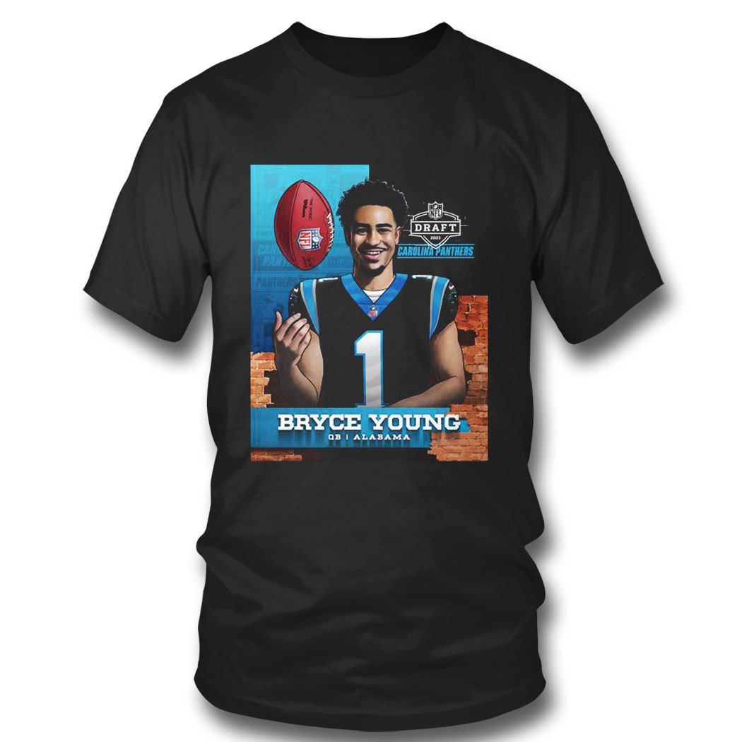 Nfl Draft 2023 Carolina Panthers Bryce Young Qb Alabama Crimson Tide Shirt