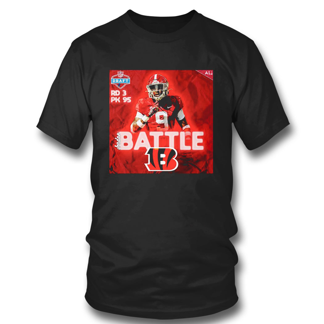 Nfl Draft 2023 Jordan Battle Round 3 Pick 95 Shirt