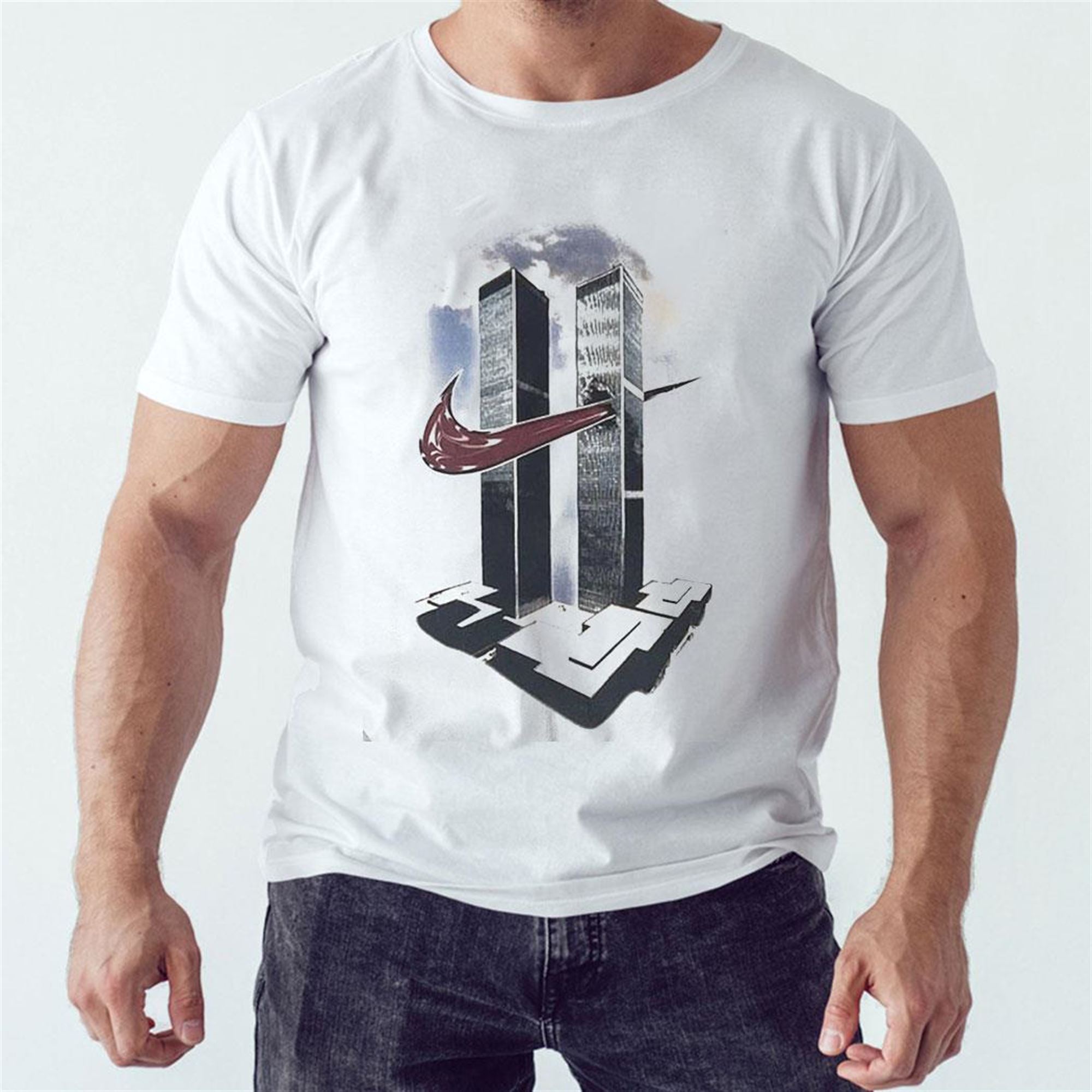 9 11 Nike Twin Towers Attacks Shirt