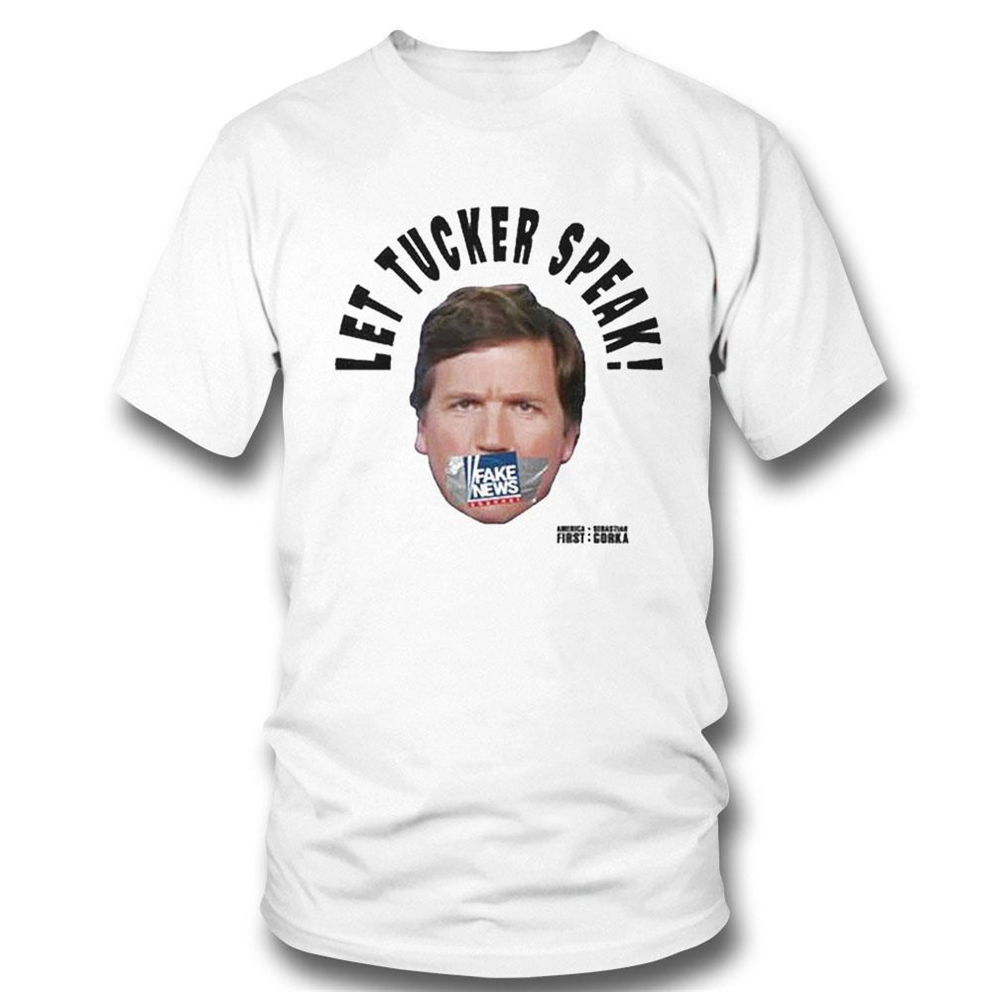 Let Tucker Speak Fake News Chanel Shirt