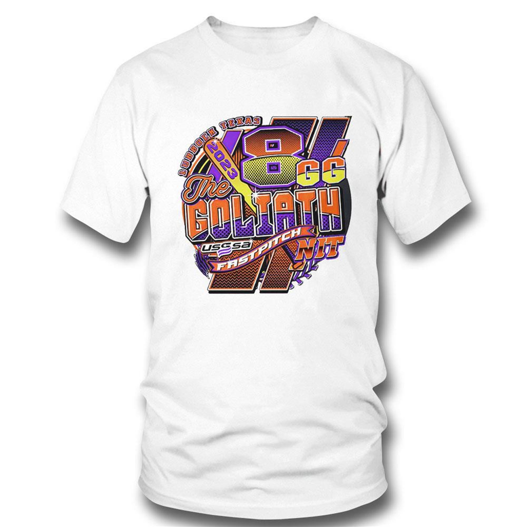 Lubbock Texas The Goliath Fastpitch Nit 2023 Shirt