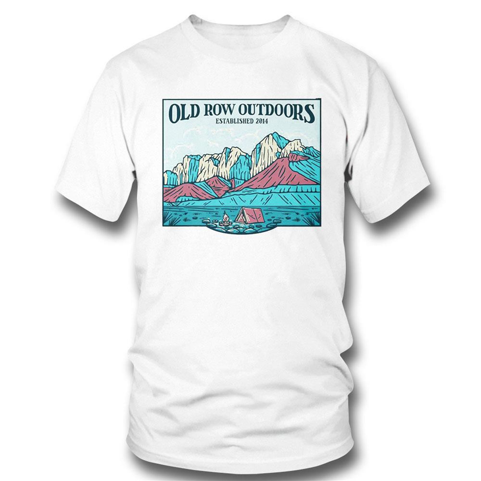 Old Row Outdoors Red Rocks 2014 Logo Shirt
