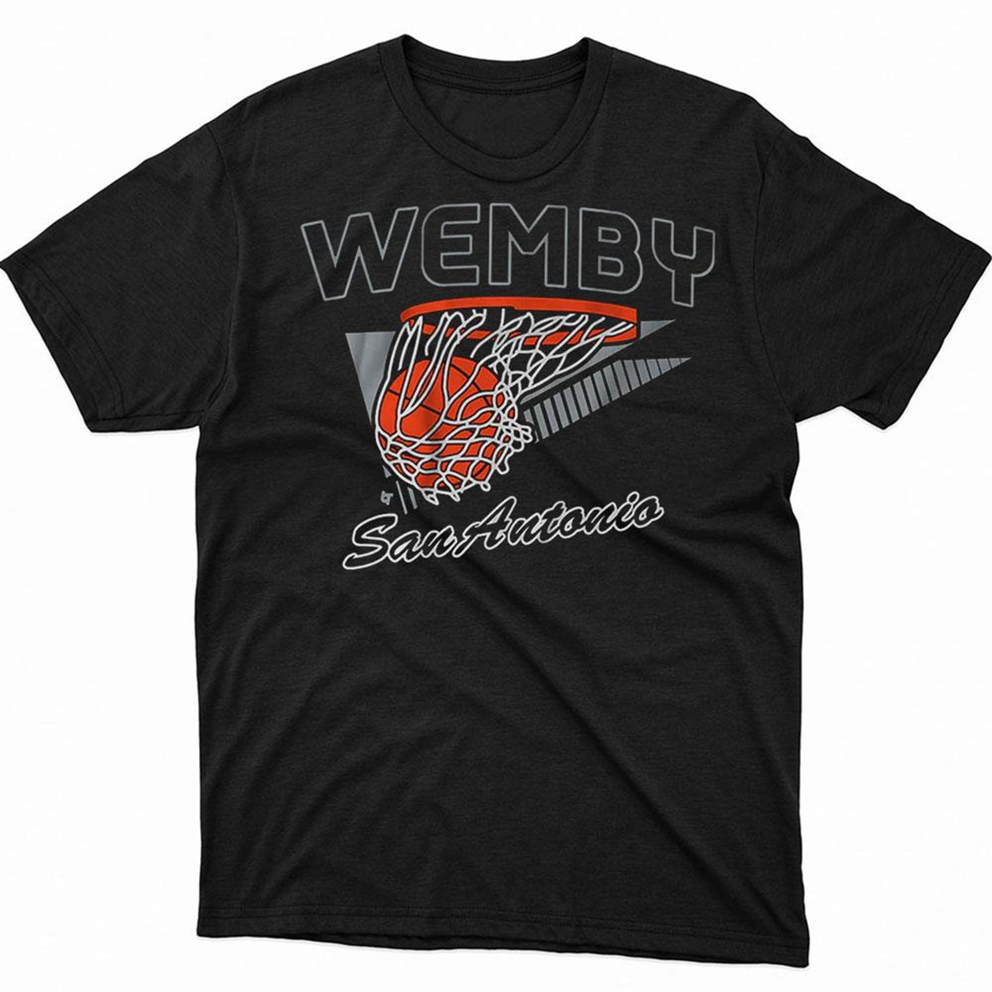 San Antonio Wemby Hoops Basketball Shirt