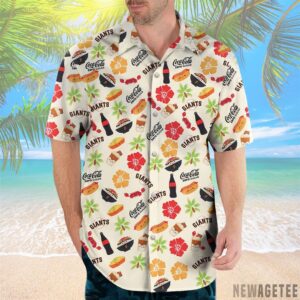 2 Hawaiian Shirt San Francisco Giants Coca Cola Aloha Foodie Hawaiian Shirt