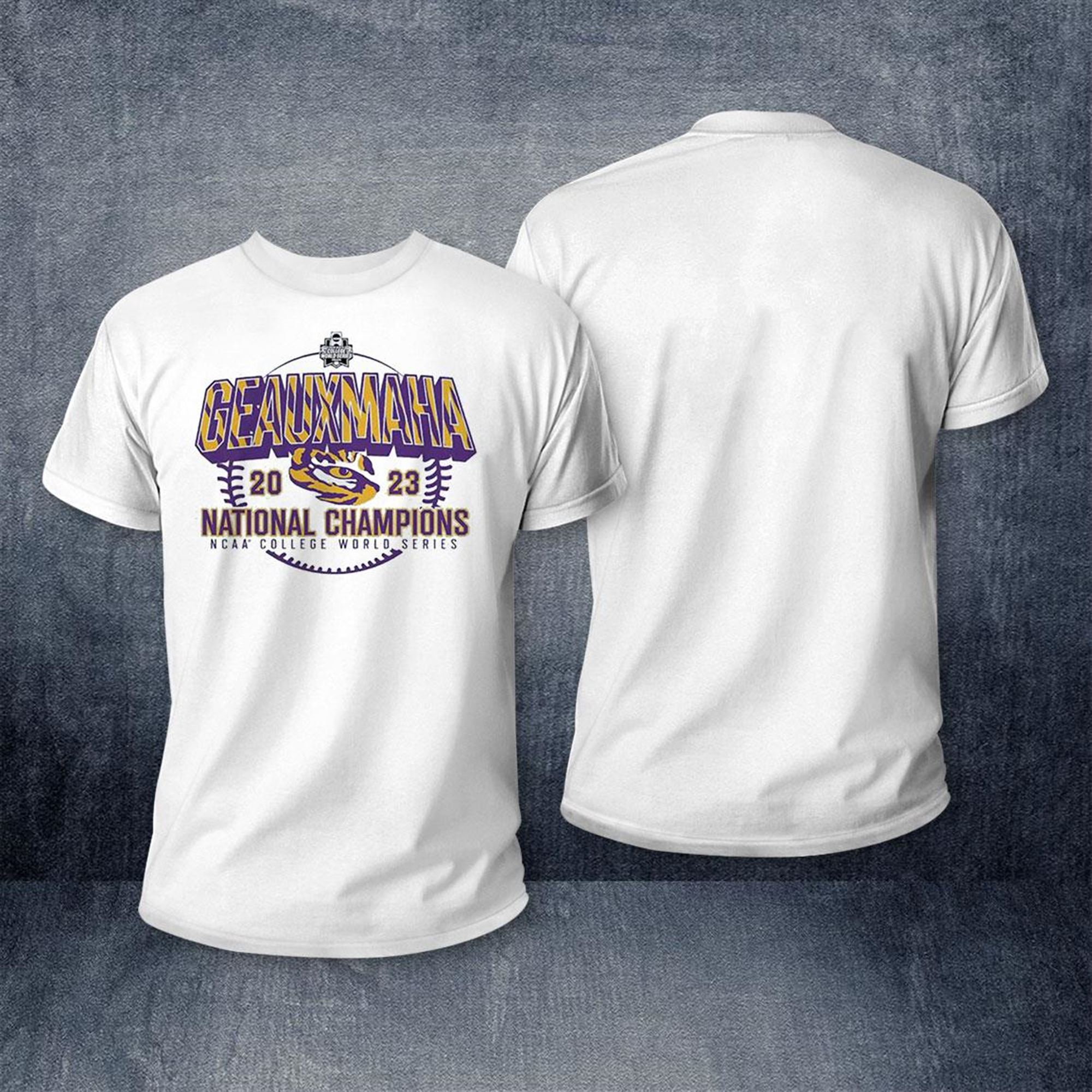 Geuxmaha Lsu Tigers 2023 Ncaa Baseball College World Series Champions Shirt