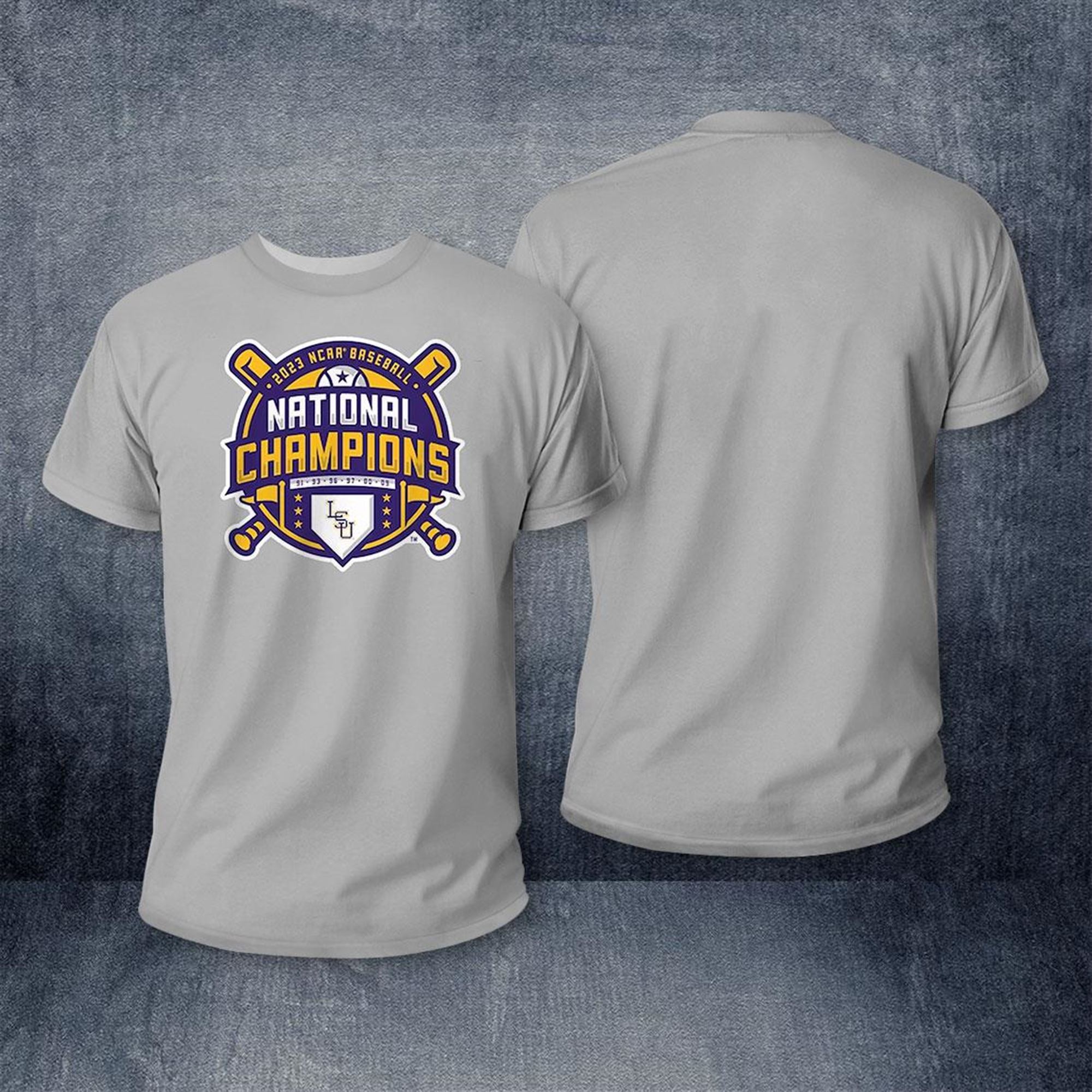 Official Logo Lsu Tigers 2023 Ncaa Men’s Baseball College World Series Champions T-shirt