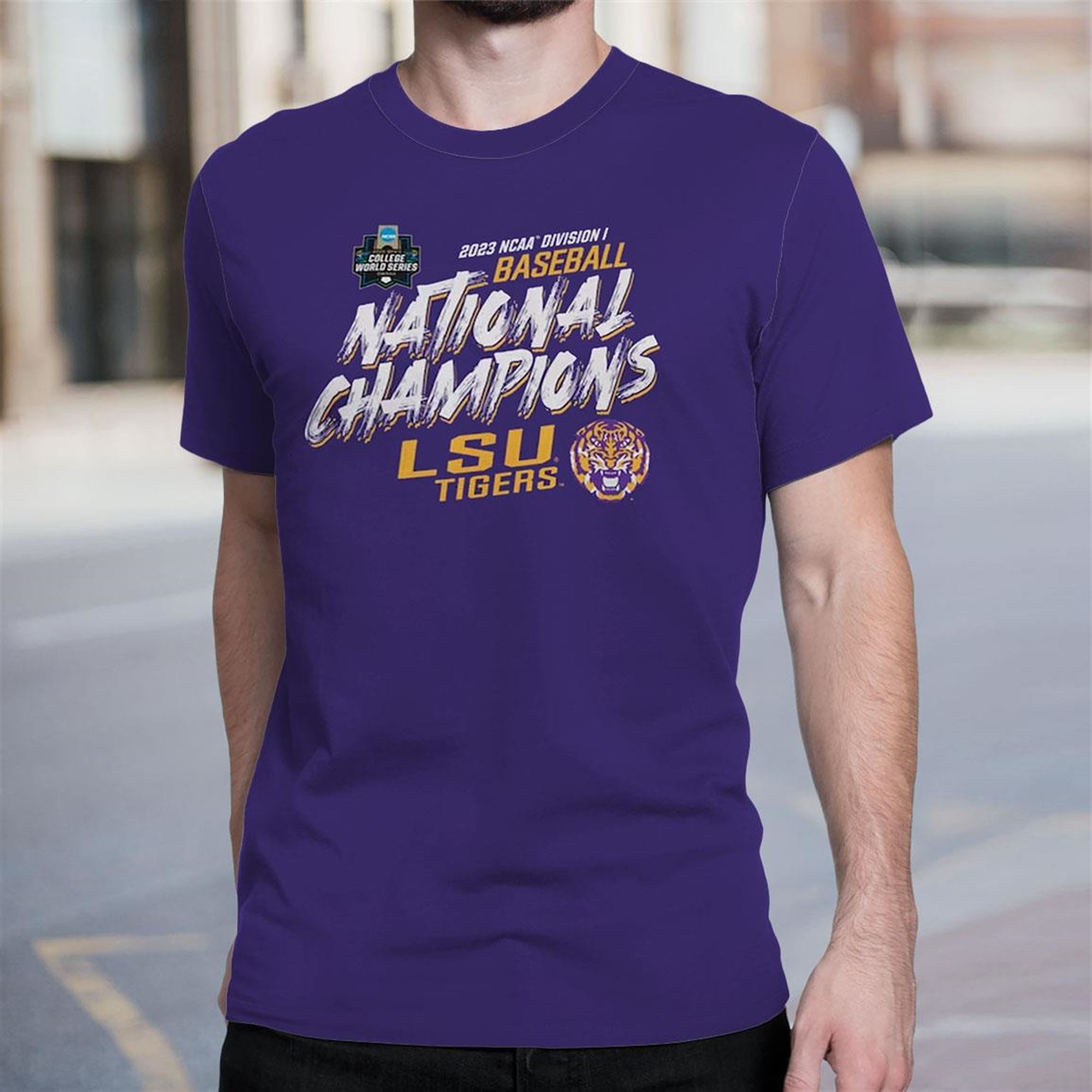 Lsu Tigers 2023 Ncaa Men’s Baseball College World Series Champions T-shirt