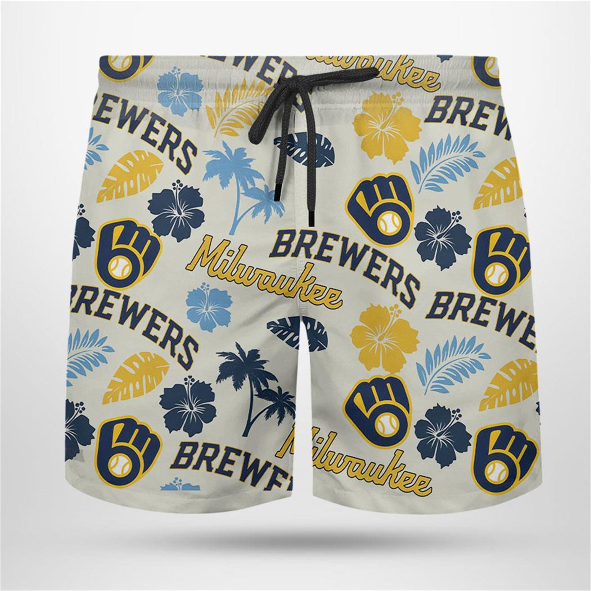 Milwaukee Brewers Hawaiian Shirt Giveaway 2023 Beach Shorts