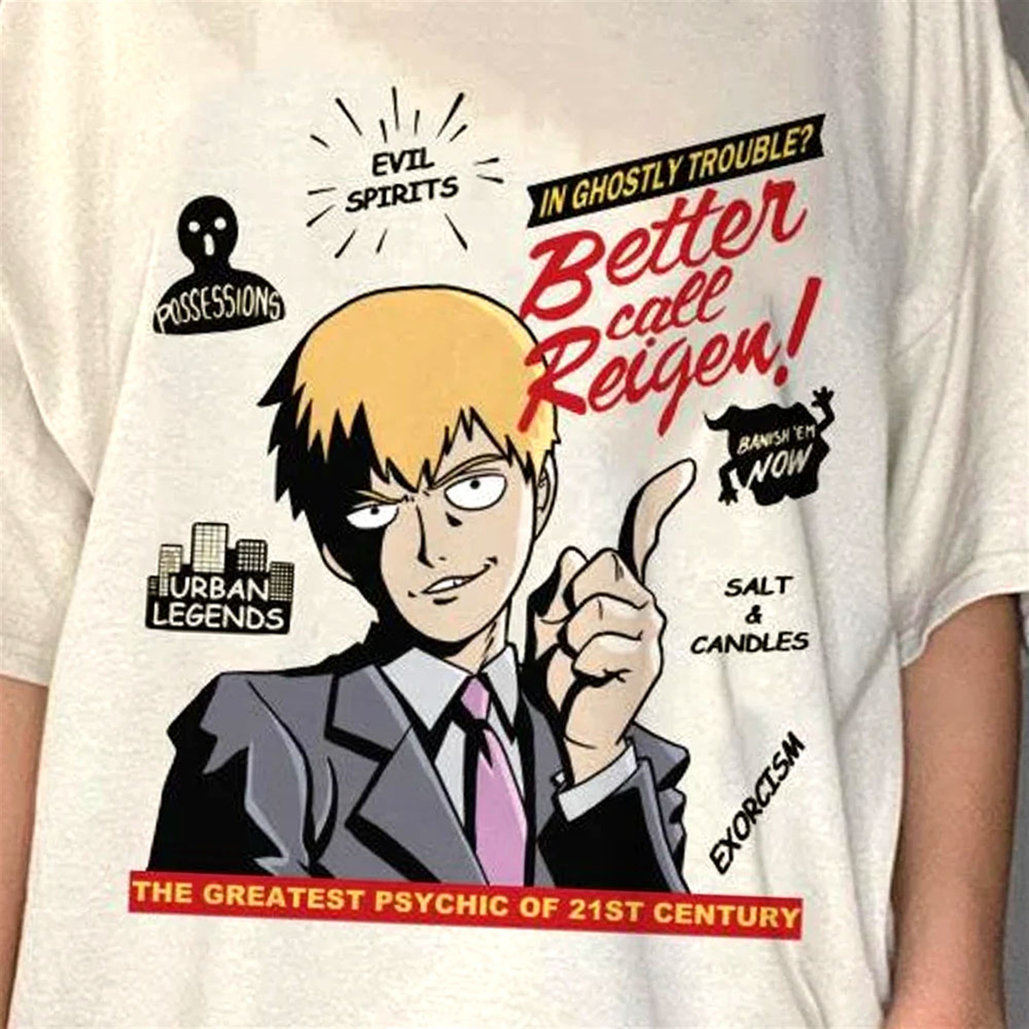 Better Call Reigen Anime Girlfriend Shirt