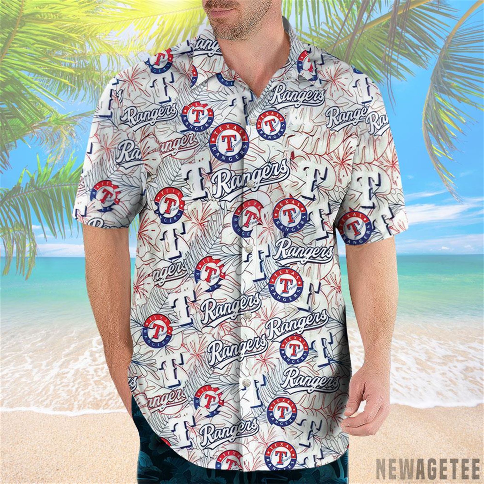 Texas Rangers Hawaiian Shirt Giveaway 2023