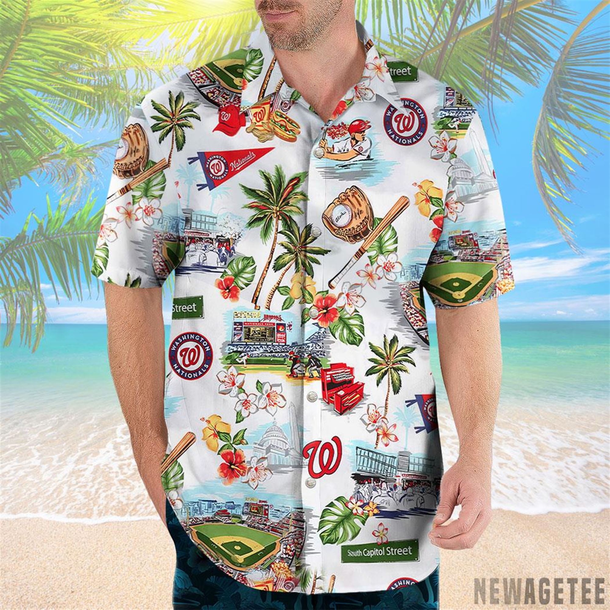 Washington National Scenic Hawaiian Shirt