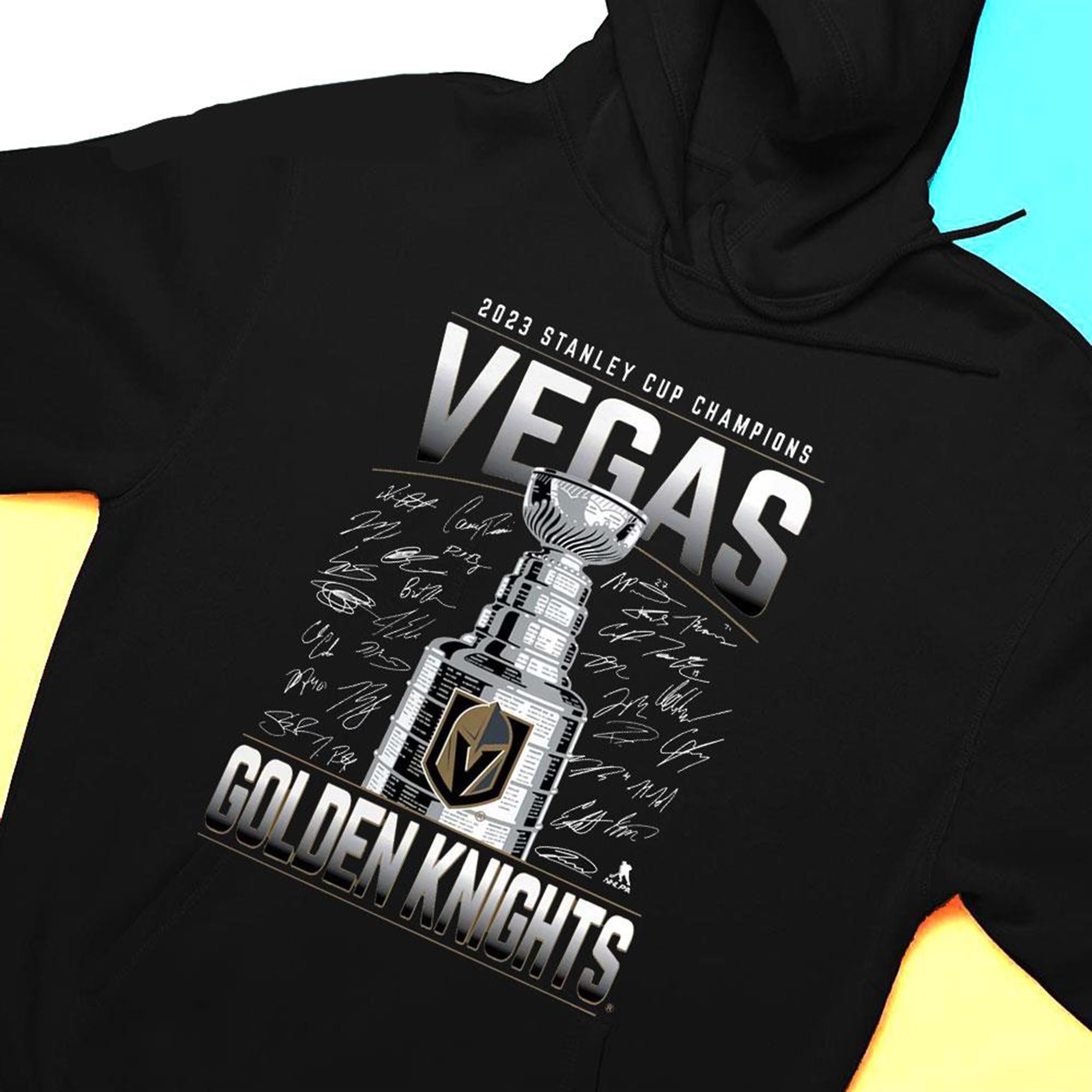 2023 Stanley Cup Champions Vegas Golden Knights Signature