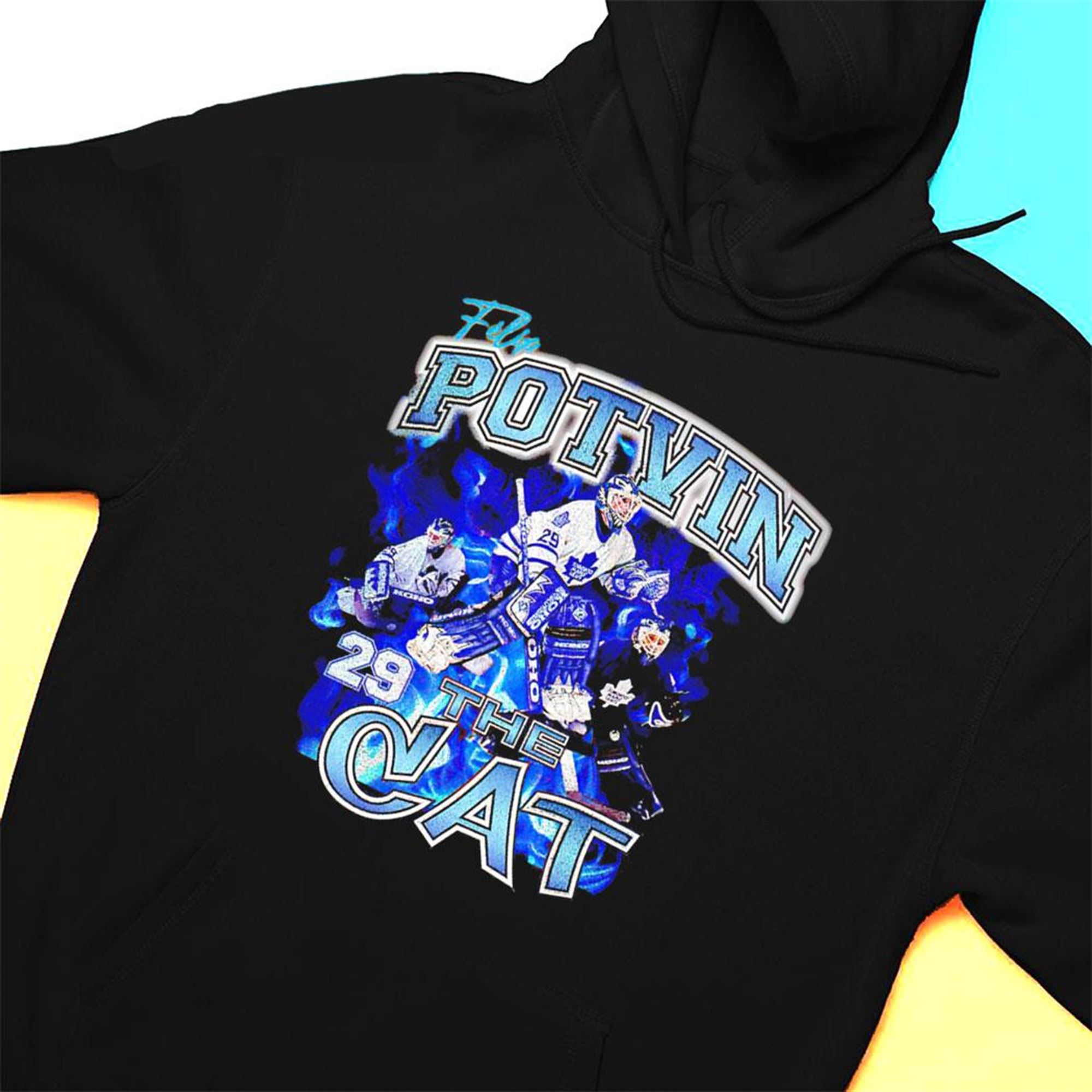 Felix Potvin 29 Toronto Maple Leafs Ice Hockey The Cat