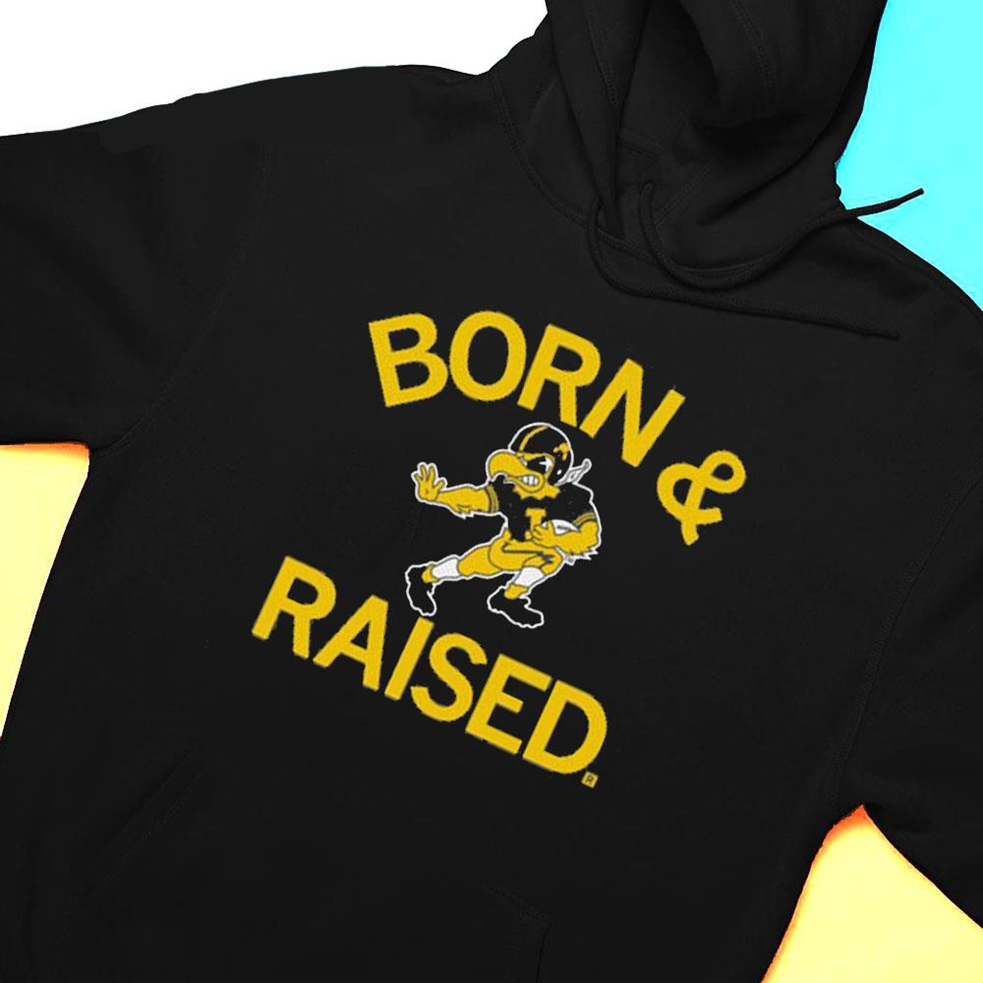 Hawkeyes Born Raised T-shirt