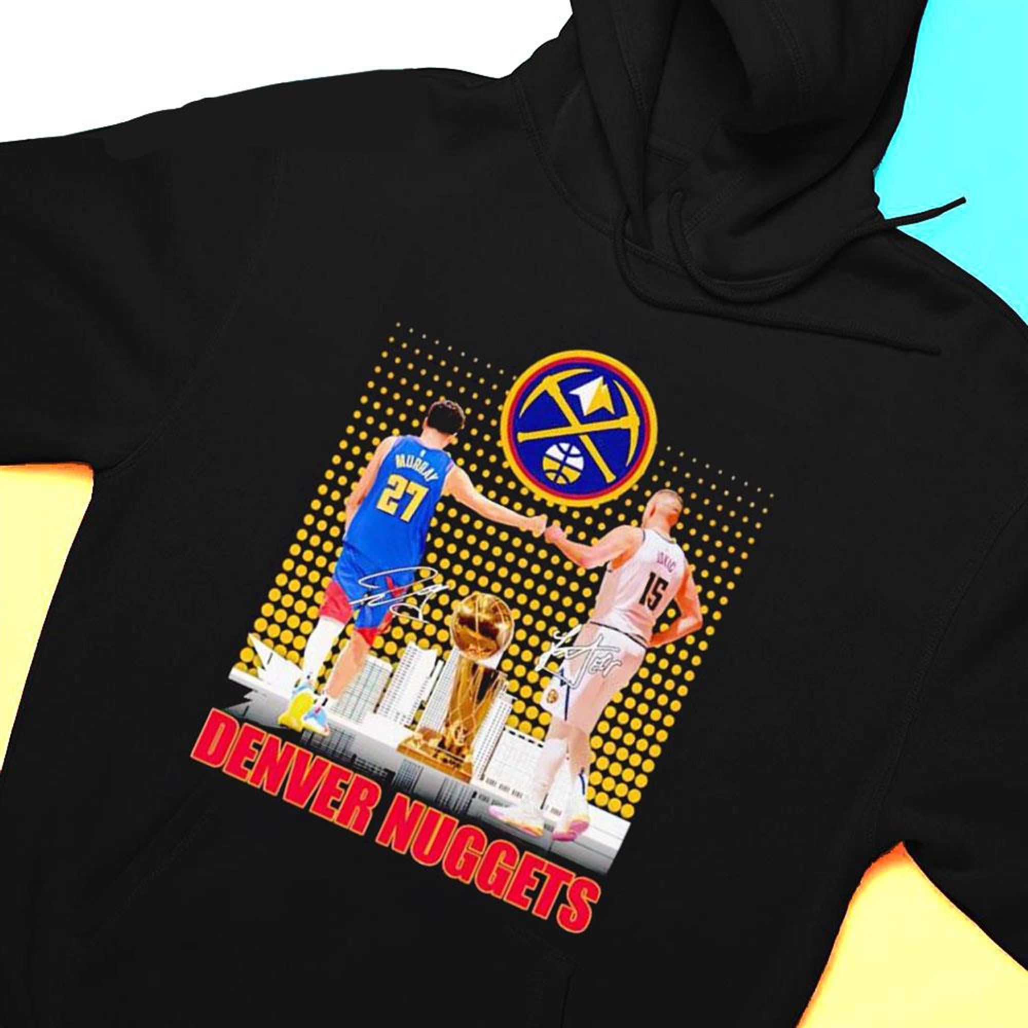 Jamal Murray And Nikola Jokic Denver Nuggets Signatures Shirt