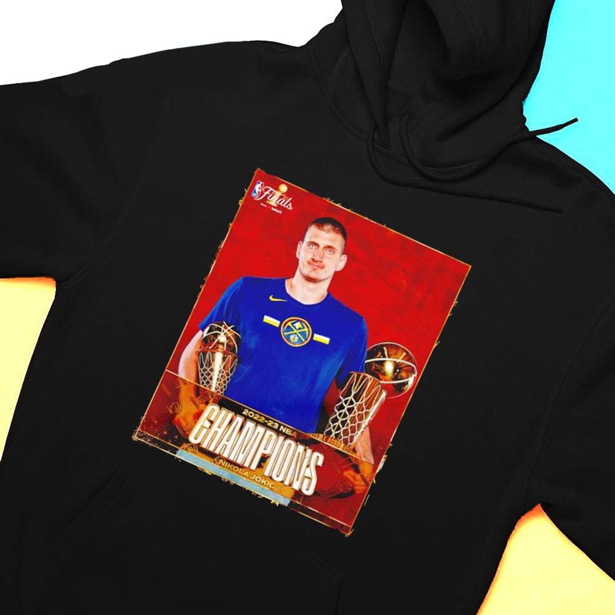 Nikola Jokic 23 Nba Champions Poster Shirt Nikola Jokic 23 Nba Champions Poster Shirt