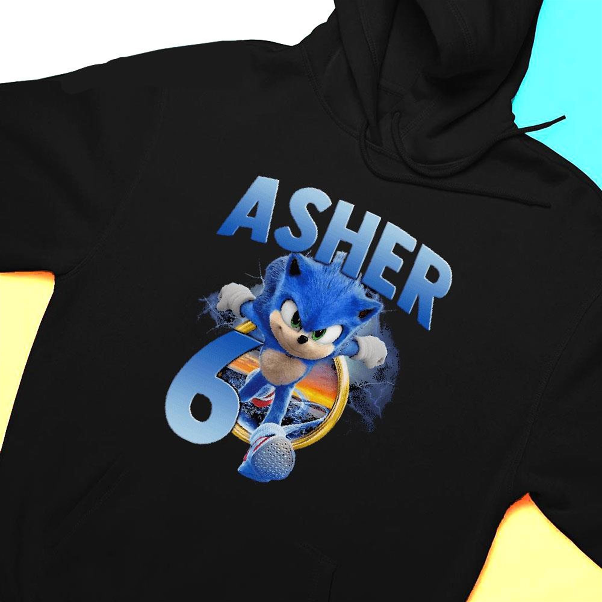 Sonic Is Here Asher 6 Shirt