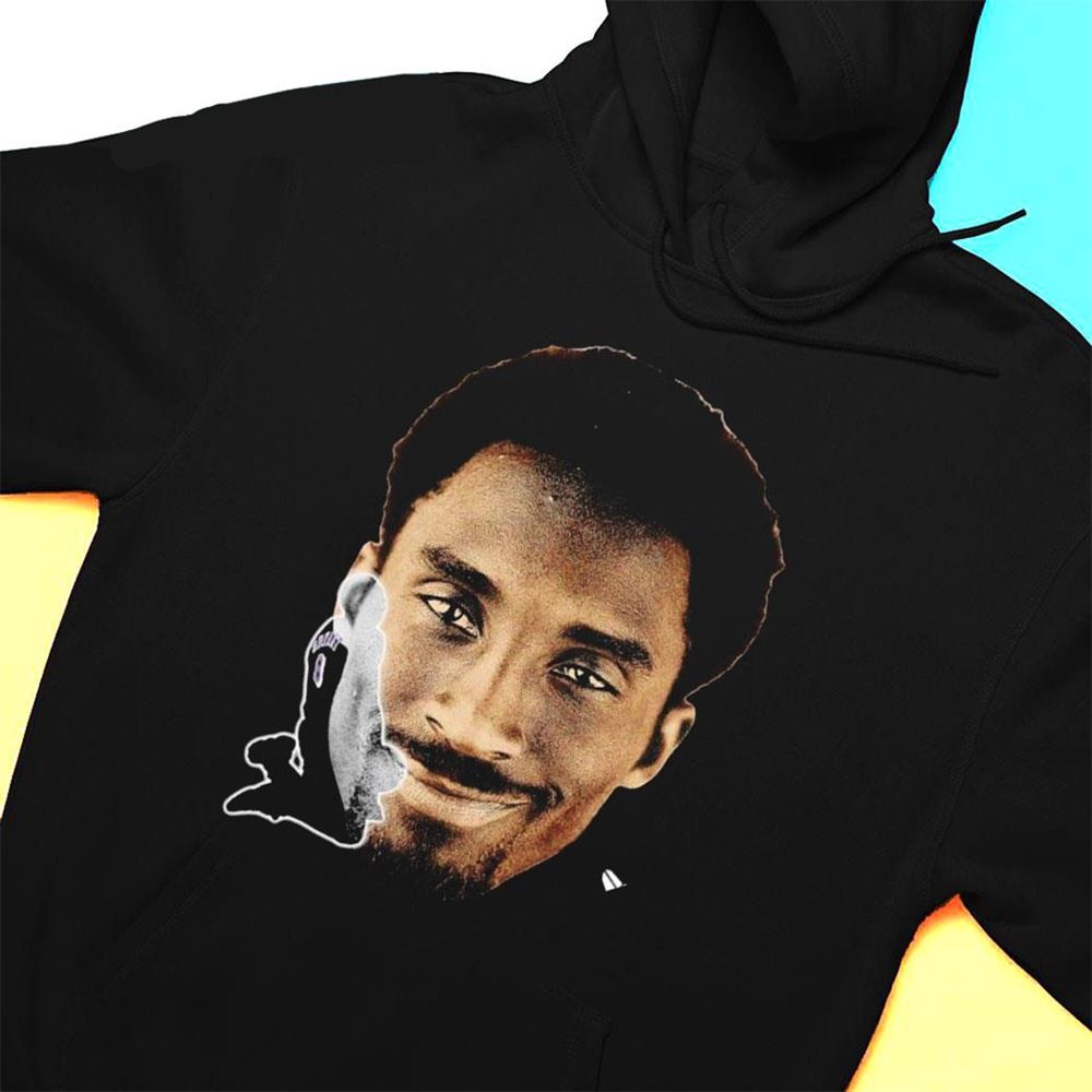 Young Kobe Bryant Face Signature Shirt
