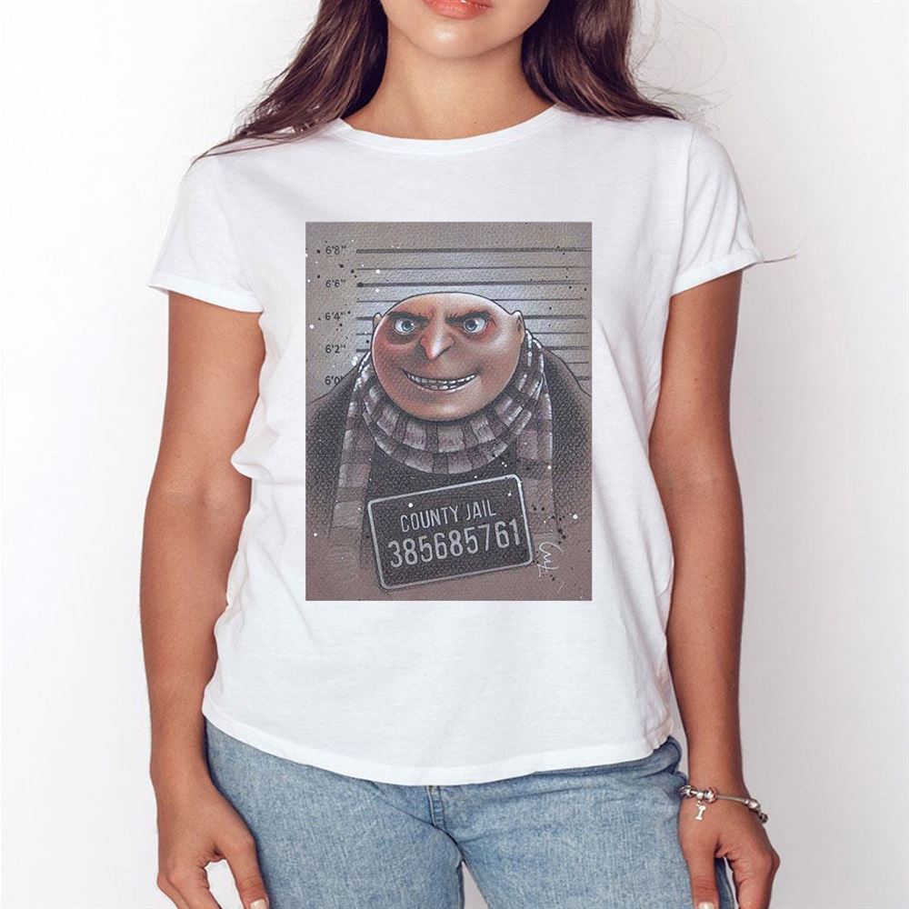 County Jail Gru Despicable Me Evil Genius Shirt Hoodie